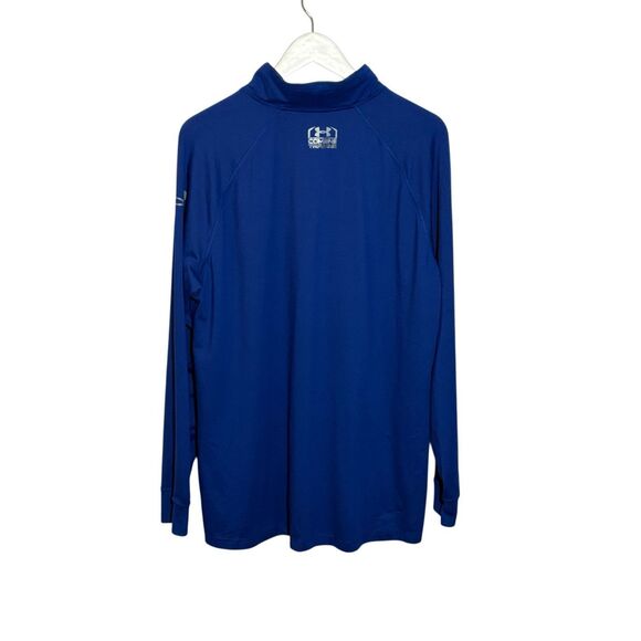 Under Armour Training Combine 1/4 zip in royal blue - 2X - Picture 4 of 8